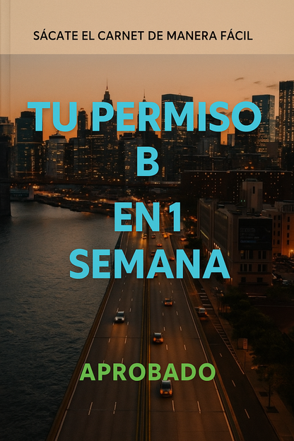 Tu permiso B en 1 semana